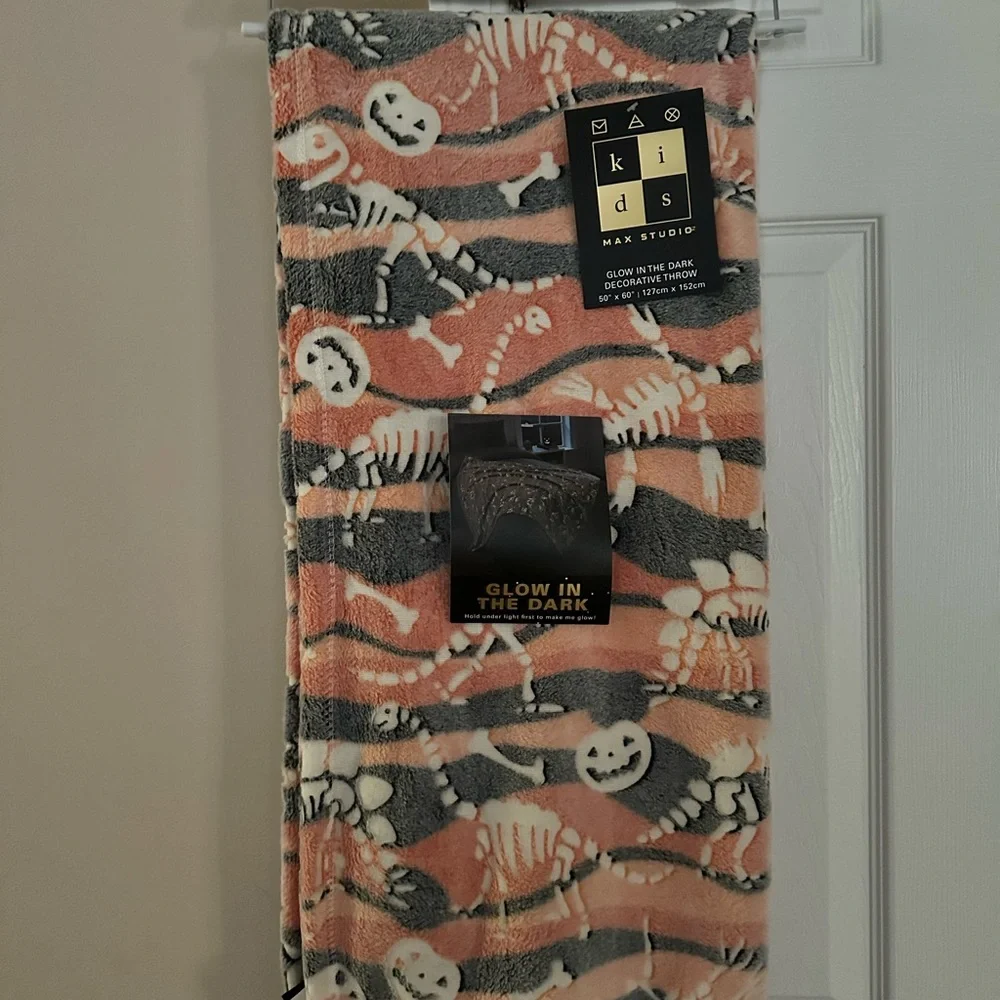 Glow in the Dark Halloween Blanket